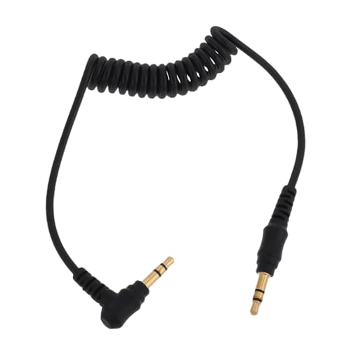 Operitacx Audio-adapterkabel Audiokabel Für Mikrofon Headset-kabel Mikrofon-audiokabel Kopfhörer -extender -kabel Mikrofon-verlängerungskabel Audiokabel-verlängerung Black Aluminiumlegierung von Operitacx