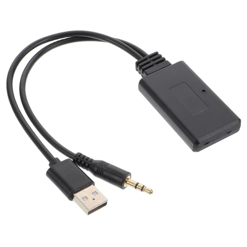 Operitacx Audioadapter Autoradio Anschlussadapter Kabelloser Audioadapter Auto Zusatzadapter Kabelloser Lautsprecheradapter Autoanschluss Für Musik PVC Schwarz Operitacx Audioadapter Autoradio Anschlussadapter Kabelloser Audioadapter Auto Zusatzadapter Kabelloser Lautsprecheradapter Autoanschluss Für Musik PVC Schwarz von Operitacx