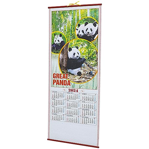 Operitacx Chinesischer Mondkalender 2024 Wandkalender Neujahrskalender Kalender Im Chinesischen Stil 2024 Drachenjahr Wandkalender Chinesischer Neujahrskalender von Operitacx