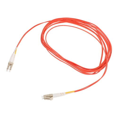 Operitacx Faser-jumper Digitales Optisches Audiokabel Glasfaser Optisches Kabel Für Soundbar Faserkabel Multimode-faser Lc Zu Lc Kabelmod Komponentenkabel Computerkabel Lszh-material Orange von Operitacx