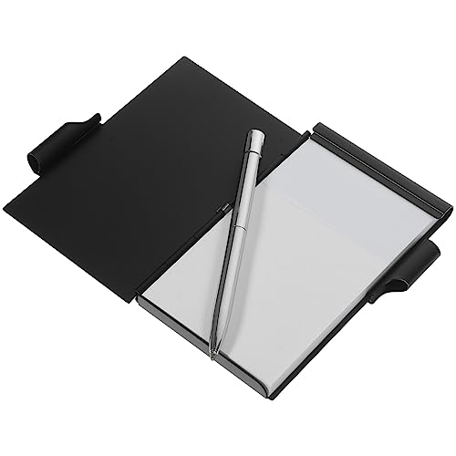 Operitacx Flip-notizblock Aus Papier Mini-notizbücher Für Partygeschenke Kleine Notizblöcke Bürobedarf Tragbare Notizzettel Memopapiere Memo-Papiere Aluminiumlegierung Metall Arbeit Tagebuch von Operitacx