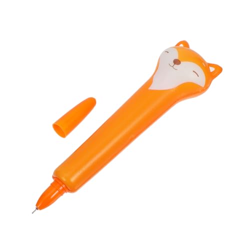 Operitacx Fuchs Gel stift süße löschbare Stifte süßer Cartoon-Stift Schulbedarf, Stifte Neuheit Tier-Gelstift Kawaii löschbare Stifte Fuchs-Gelstift Schwarze Tintenstifte süße Stifte Orange Operitacx Fuchs Gel stift süße löschbare Stifte süßer Cartoon-Stift Schulbedarf, Stifte Neuheit Tier-Gelstift Kawaii löschbare Stifte Fuchs-Gelstift Schwarze Tintenstifte süße Stifte Orange von Operitacx