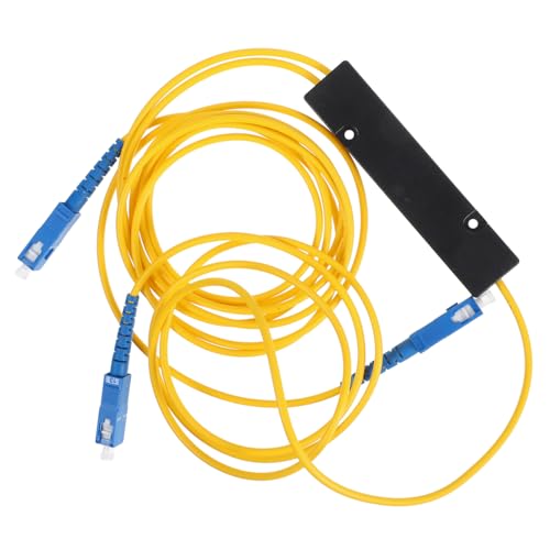 Operitacx Glasfaserkabel Splitter für Zuhause Sc Adapter Optimierte Lichtübertragung Kompatibel mit Tv Heimkinosystemen Einfaches Design für Störungsfreie von Operitacx