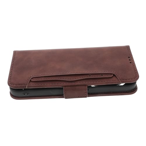 Operitacx Handyhüllen Handy zubehör kartenhalter Handyschale Schutz Case handyschutz Smartphone-Flip-Cover Geldbörse für Handy Flip Case mit Schutz Smartphone-Schutz Handytasche TPU Brown Operitacx Handyhüllen Handy zubehör kartenhalter Handyschale Schutz Case handyschutz Smartphone-Flip-Cover Geldbörse für Handy Flip Case mit Schutz Smartphone-Schutz Handytasche TPU Brown von Operitacx