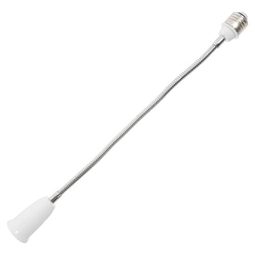 Operitacx Lampenfassung Adapter mit Flexibler Verlängerung für Hohe Decken Hochwertige Glühbirnen Fassungs Verlängerung für Innen und Außenbeleuchtung Einfach zu Installieren Operitacx Lampenfassung Adapter mit Flexibler Verlängerung für Hohe Decken Hochwertige Glühbirnen Fassungs Verlängerung für Innen und Außenbeleuchtung Einfach zu Installieren von Operitacx