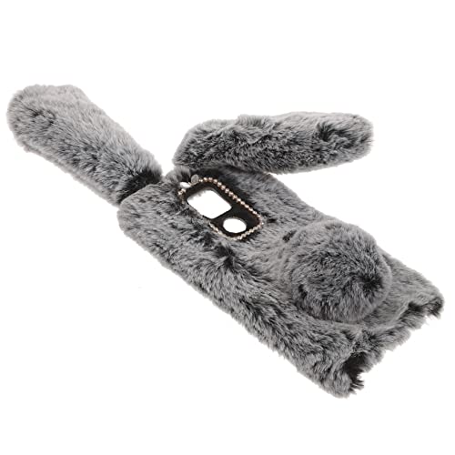 Operitacx Lovely Bunny Plüsch Smartphone Hülle für Weiche TPU Telefonabdeckung Schmutz Kratzfest Flauschig Perfekter Schutz für Handy Operitacx Lovely Bunny Plüsch Smartphone Hülle für Weiche TPU Telefonabdeckung Schmutz Kratzfest Flauschig Perfekter Schutz für Handy von Operitacx