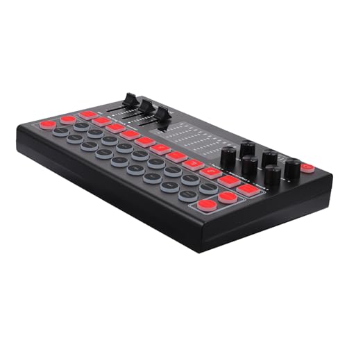 Operitacx Multifunktionale Live Soundkarte mit Klangwechsler Stimmverzerrer Kompatibel mit PC Mobilgeräten für Streaming Karaoke Musikaufnahmen Operitacx Multifunktionale Live Soundkarte mit Klangwechsler Stimmverzerrer Kompatibel mit PC Mobilgeräten für Streaming Karaoke Musikaufnahmen von Operitacx