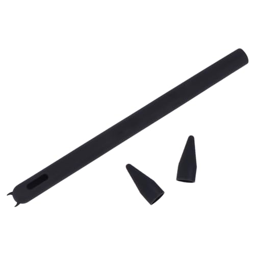 Operitacx Pencil Silikon Schutzhülle rutschfest Sturzsicher Kompatibel Mit Pencil Schwarz Perfekter Stiftschutz Für Kreatives Arbeiten von Operitacx