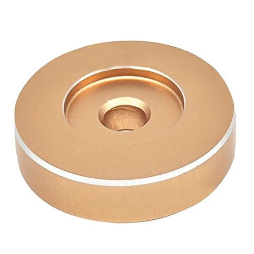 Operitacx RPM Adapter für Vinylplatten aus Aluminium Robuster Turntable Adapter für Einfaches Abspielen Hohe Stabilität für Musikliebhaber von Operitacx