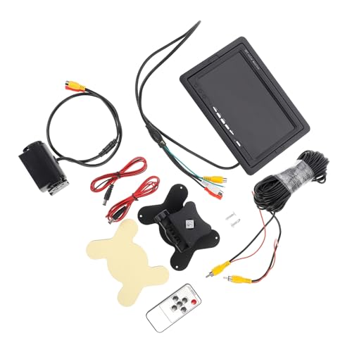 Operitacx Rückfahrmonitor Set mit Wasserdichter für Sicheres Fahren Kompatibel mit Pal Ntsc Pkw LKW Operitacx Rückfahrmonitor Set mit Wasserdichter für Sicheres Fahren Kompatibel mit Pal Ntsc Pkw LKW von Operitacx