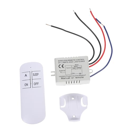 Operitacx Smart Wireless Deckenleuchte Ferne -steuerungsschalter Und Empfänger -set Für Stilvolles Design Für Heim Und Büro Operitacx Smart Wireless Deckenleuchte Ferne -steuerungsschalter Und Empfänger -set Für Stilvolles Design Für Heim Und Büro von Operitacx
