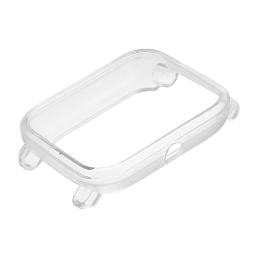 Operitacx Uhrengehäuse Wasserdichtes Gehäuse Für Handgelenkabdeckungen Uhrenzubehör Schutz Uhrenabdeckung Shell Protector Cases Smart Watch Schutzhülle Uhrenschutzhülle TPU Transparent von Operitacx