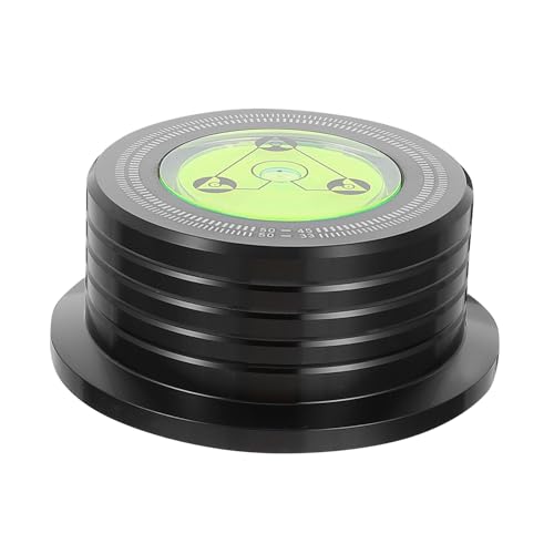 Operitacx Vinyl Schallplatten Stabilisator Aus Gewicht Zur Vibrationsreduzierung Geschwindigkeitsmessung Für Schallplattenspieler Aufzeichnungen Leicht von Operitacx
