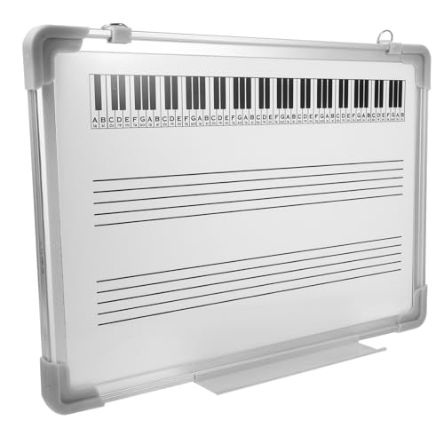 Operitacx Whiteboard für Mitarbeiter Trocken abwischbares Notentafel-Whiteboard trocken abwischbare Notentafeln Mitarbeiter-Schreibblock Whiteboards für Mitarbeiter Musik Operitacx Whiteboard für Mitarbeiter Trocken abwischbares Notentafel-Whiteboard trocken abwischbare Notentafeln Mitarbeiter-Schreibblock Whiteboards für Mitarbeiter Musik von Operitacx