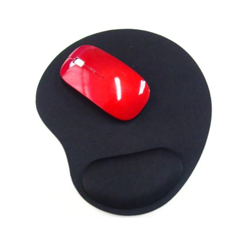 Ergonomisches Mauspad Mit Handgelenkauflage, Rutschfestes Silikon Und Mutispandex, Ideal FüR BüRo Und Reisen, 23x18x1.5 cm, Schwarz Ergonomisches Mauspad Mit Handgelenkauflage, Rutschfestes Silikon Und Mutispandex, Ideal FüR BüRo Und Reisen, 23x18x1.5 cm, Schwarz von Operitacx