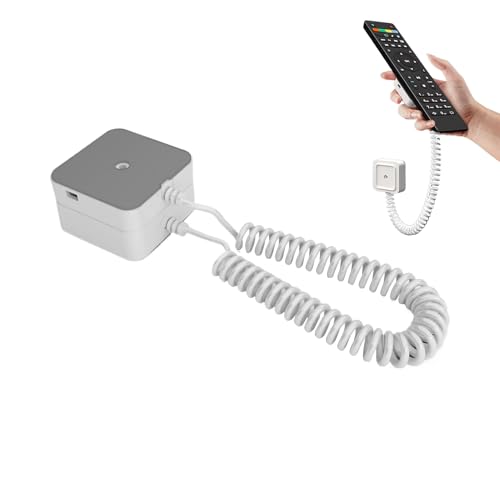 Ausziehbarer TV-Fernbedienungs-Halter - Magnetische Wandhalterung, Diebstahlschutz-Montage | Ausziehbarer Schnurhalter für die Sicherheit der Fernbedienung, Wohnzimmer-Organizer für die Wandmontage Ausziehbarer TV-Fernbedienungs-Halter - Magnetische Wandhalterung, Diebstahlschutz-Montage | Ausziehbarer Schnurhalter für die Sicherheit der Fernbedienung, Wohnzimmer-Organizer für die Wandmontage von Opilroyn