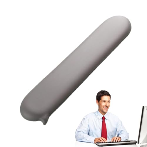 Handgelenkauflage für Tastatur, Handgelenkauflage – ergonomisches Pad, atmungsaktiv, Silikon-Pad, rutschfeste Unterstützung für Spiel, Lernen Handgelenkauflage für Tastatur, Handgelenkauflage – ergonomisches Pad, atmungsaktiv, Silikon-Pad, rutschfeste Unterstützung für Spiel, Lernen von Opilroyn