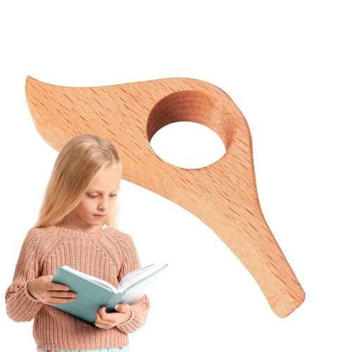 Opilroyn Daumenseitenhalter – Vogelform, glatter Buchseitenhalter aus Holz, glatt mit einem Fingerring, Buchseitenhalter für Leser, Buchliebhaber, Bücherwurm Opilroyn Daumenseitenhalter – Vogelform, glatter Buchseitenhalter aus Holz, glatt mit einem Fingerring, Buchseitenhalter für Leser, Buchliebhaber, Bücherwurm von Opilroyn