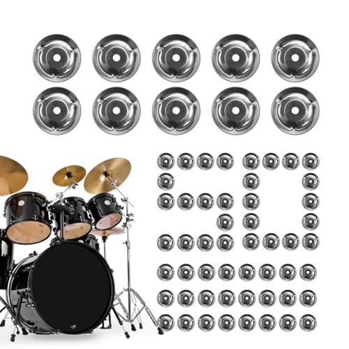 Opilroyn Drum Ring Drum Becken Companion – Edelstahl Tamburin Ring Becken Ching Ring, Jingle Effect Drum Zubehör Glocke Ersatz Trommelring für Erwachsene Opilroyn Drum Ring Drum Becken Companion – Edelstahl Tamburin Ring Becken Ching Ring, Jingle Effect Drum Zubehör Glocke Ersatz Trommelring für Erwachsene von Opilroyn