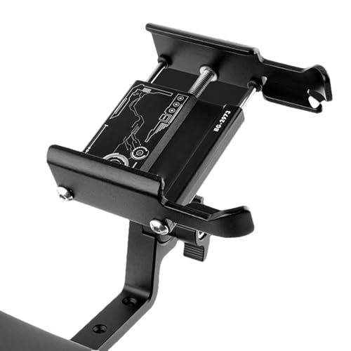 Opilroyn Fahrrad-Handyhalterung, stabile Aluminiumlegierung, multifunktional, verstellbare Klemme, Handyhalterung, Klemme für Motorräder, Fahrräder, elektrisch von Opilroyn