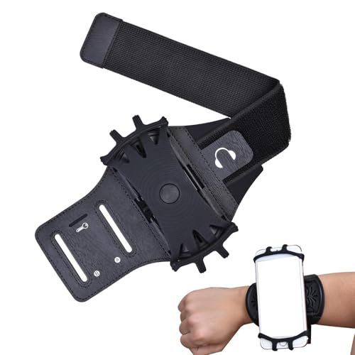 Opilroyn Handy-Haltearm, um 360 Grad drehbar, Handy-Armband, Handyhalterung, passend für die meisten 10,2 bis 17,8 cm Smartphones von Opilroyn