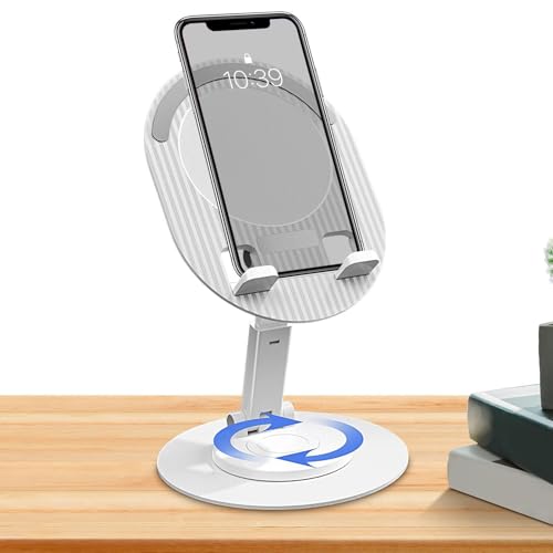 Opilroyn Handy-Schreibtischständer – verstellbarer Monitorständer | Faltbarer Smartphone-Halter, Desktop-Ständer Halterung für Handy, Tablet Opilroyn Handy-Schreibtischständer – verstellbarer Monitorständer | Faltbarer Smartphone-Halter, Desktop-Ständer Halterung für Handy, Tablet von Opilroyn