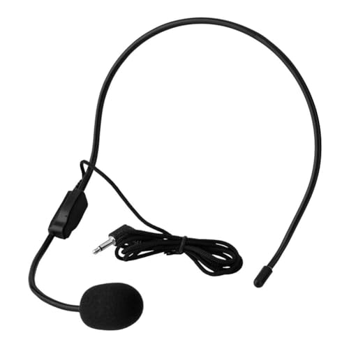 Opilroyn Kabelgebundenes Sprachmikrofon – komfortables 3,5 mm Computer-Headset-Mikrofon, L0udspeaker flexibles Telefon-Headset-Mikrofon für Lehrer, Lautsprecher, Trainer, Präsentationen, Unterricht Opilroyn Kabelgebundenes Sprachmikrofon – komfortables 3,5 mm Computer-Headset-Mikrofon, L0udspeaker flexibles Telefon-Headset-Mikrofon für Lehrer, Lautsprecher, Trainer, Präsentationen, Unterricht von Opilroyn