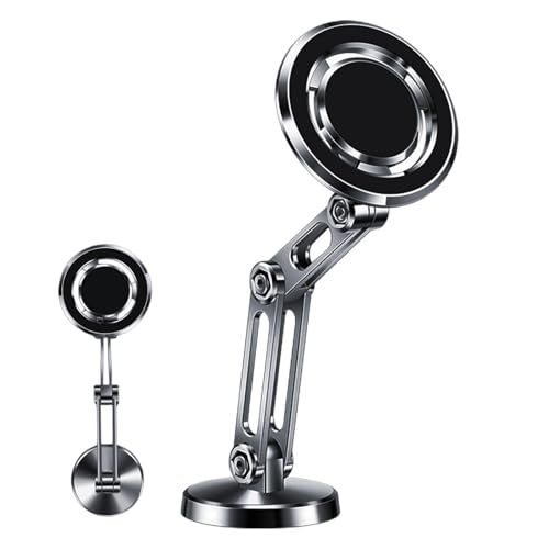 Opilroyn Magnetische KFZ-Handyhalterung, faltbar, 360 Grad drehbar, Handy-Ständer, Autozubehör, Handy-Autohalterung für Reisen Opilroyn Magnetische KFZ-Handyhalterung, faltbar, 360 Grad drehbar, Handy-Ständer, Autozubehör, Handy-Autohalterung für Reisen von Opilroyn