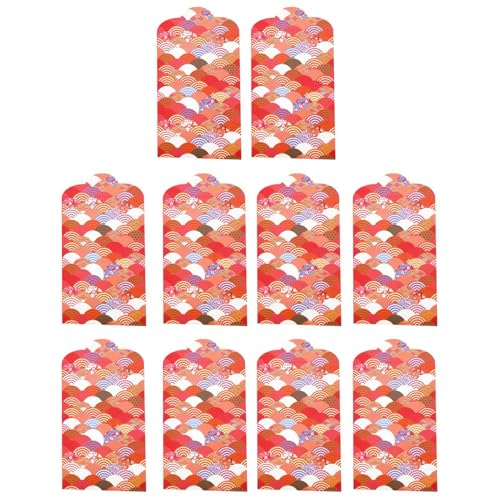 Roter Umschlag im japanischen Stil, roter Umschlag für Frühlingsfest, 10 x Jahr 2025 Geldumschläge, Frühlingsfest, roter Umschlag, chinesisches Neujahr, rotes Paket für Neujahr, Hochzeiten Roter Umschlag im japanischen Stil, roter Umschlag für Frühlingsfest, 10 x Jahr 2025 Geldumschläge, Frühlingsfest, roter Umschlag, chinesisches Neujahr, rotes Paket für Neujahr, Hochzeiten von Opilroyn