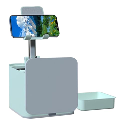 Schreibtisch-Telefonhalter, Stiftbecher, Smartphone-Ständer, Schreibtisch-Organizer, leichter Luxus-Eimer, Handy-Ständer, zusammenklappbar, bequem und schnell, Schreibtisch-Mülleimer, Ständer Schreibtisch-Telefonhalter, Stiftbecher, Smartphone-Ständer, Schreibtisch-Organizer, leichter Luxus-Eimer, Handy-Ständer, zusammenklappbar, bequem und schnell, Schreibtisch-Mülleimer, Ständer von Opilroyn