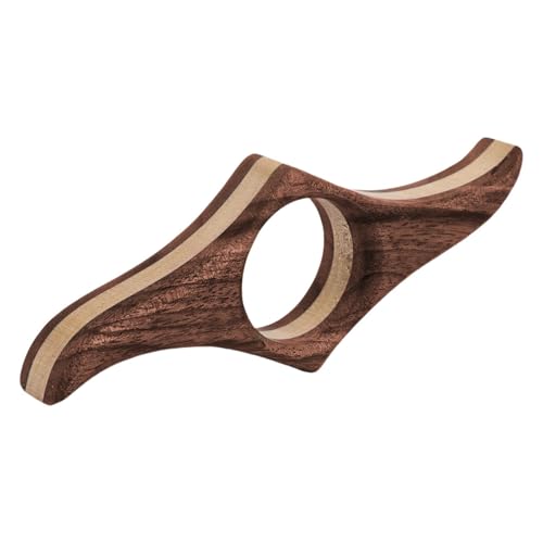 Seitenhalter zum Lesen, ergonomischer Daumenseitenhalter aus Holz, tragbares Lesezubehör, rustikaler Buchseitenhalter für Zuhause, Bibliothek von Opilroyn