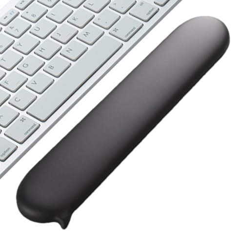 Tastatur-Handgelenkauflage, Handgelenkstütze, ergonomisches Pad, atmungsaktiv, Silikon-Pad, rutschfeste Unterstützung für Spiel, Lernen von Opilroyn