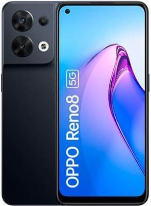 OPPO Reno 8 16,3 cm (6.4 ) Dual-SIM Android 12 5G USB Typ-C 8 GB 256 GB 4500 mAh Schwarz (6045942) von Oppo