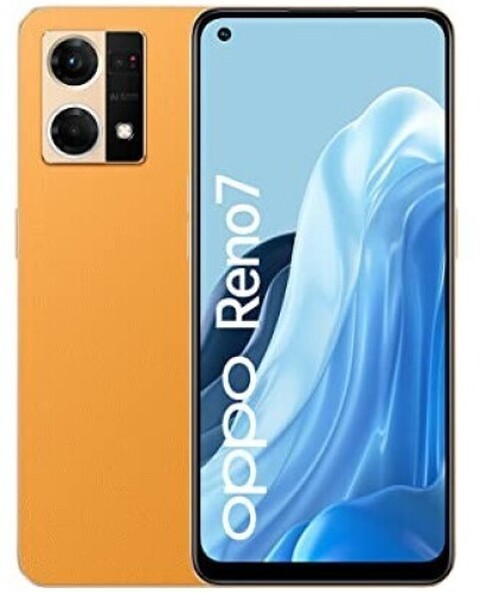 Oppo Reno 7 128GB Dual-SIM sunset orange von Oppo