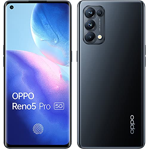 oppo Reno5 5G 128GB/8GB RAM Dual-SIM starry-black oppo Reno5 5G 128GB/8GB RAM Dual-SIM starry-black von Oppo