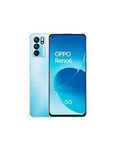 oppo Reno6 5G 128GB/8GB RAM Dual-SIM arctic-blue oppo Reno6 5G 128GB/8GB RAM Dual-SIM arctic-blue von Oppo