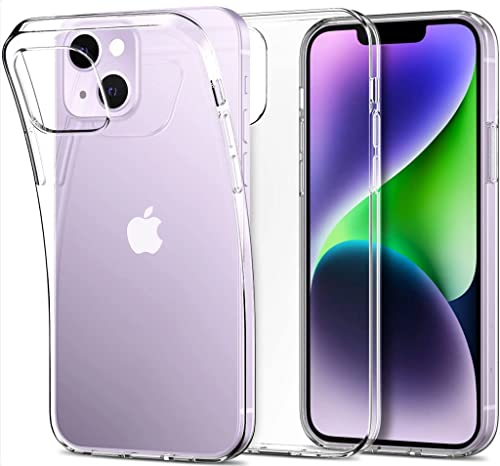Oprimio Kristallklar Hülle für iPhone 13 Mini [Silikon Hülle] [%100 Durchsichtig] [Deutsche Material] [Ultra Dünn] Klar Handyhülle für Apple iPhone 13 Mini von Oprimio