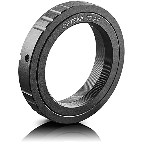 Opteka T-Mount (T2) Adapter für Sony A Alpha A99, A77, A68, A65, A58, A57, A55, A37, A35, A33, A900, A850, A700, A580, A560, A550, A500, A390, A350, A230, A200, A100 Digital SLR Kameras von Opteka