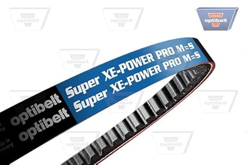 Optibelt XPB 1550 XEP SUPER XE-POWER PRO M=S XPB Hochleistungs-Schmalkeilriemen, Flankenoffen, Verzahnt, 1550mm Länge von Optibelt