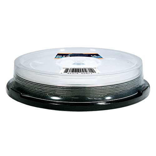Optische Quantum oqbdrdl06gwiph-10 6 x 50 GB BD-R DL weiß glänzend Inkjet bedruckbare Blu-ray Double Layer 10 Scheiben Spindel Optische Quantum oqbdrdl06gwiph-10 6 x 50 GB BD-R DL weiß glänzend Inkjet bedruckbare Blu-ray Double Layer 10 Scheiben Spindel von Optical Quantum