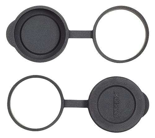Opticron 31086 25 mm Gummi-Objektivdeckel OG XS Paar passend für Modelle mit Außendurchmesser 30-31 mm schwarz von Opticron
