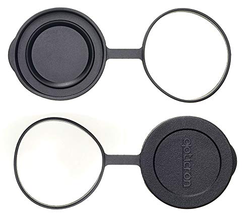 Opticron Gummi-Objektivdeckel, 25 mm, OG S, Paar, passend für Modelle mit Außendurchmesser 32 mm, schwarz, 31041 von Opticron