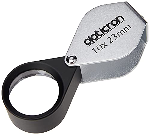 Opticron Metalllupe (10 x 23 mm, zusammenklappbar) von Opticron