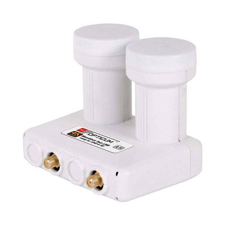 Opticum LMTP-04H-AH Premium Monoblock Twin LNB 0.1 dB von Opticum