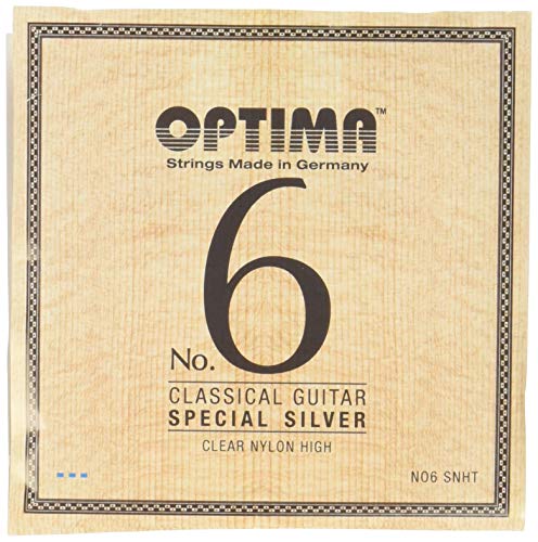 Klassikgitarre-Saiten Satz No. 6 Special Silver Carbon high NO6.SCHT von Optima