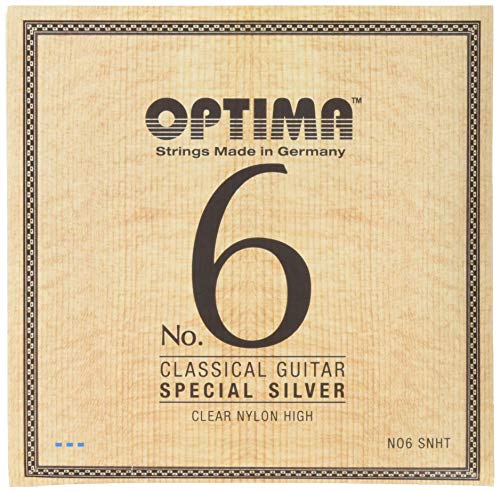 Klassikgitarre-Saiten Satz No. 6 Special Silver Nylon high NO6.SNHT von Optima