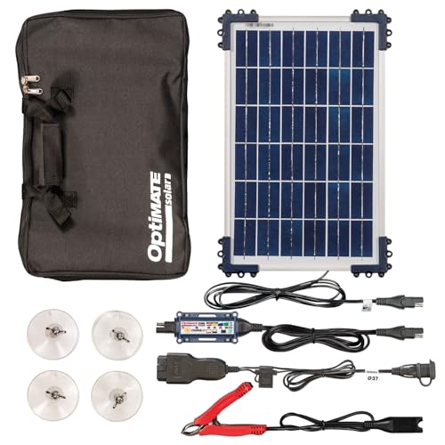 OptiMate Solar Duo 10W Car Kit, TM522-D1CK, 6-stufiges gekapseltes batterieschonendes 12V /12,8V 0.83A Solarlade- & -wartungsgerät OptiMate Solar Duo 10W Car Kit, TM522-D1CK, 6-stufiges gekapseltes batterieschonendes 12V /12,8V 0.83A Solarlade- & -wartungsgerät von Optimate