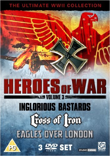 Heroes of War Vol 3 (Inglorious Bastards / Cross of Iron / Eagles Over London) [DVD] von Optimum Home Entertainment