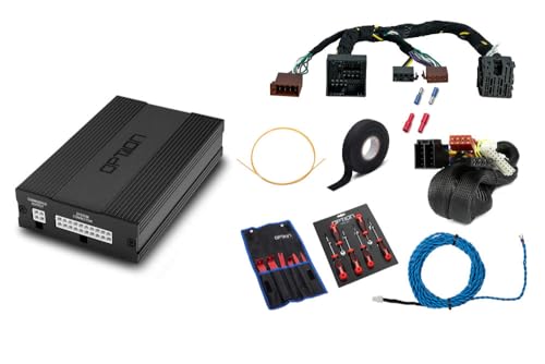 OPTION DSP-6 Verstärker kompatibel mit Opel Corsa F - Plug & Play Soundupgrade 6-Kanal DSP-Verstärker inkl. Kabelsatz von Option