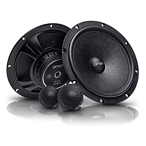 Option AIR-200-20cm 2-Wege Lautsprecher-System - 70 Watt RMS, 3 Ohm, mit 28mm Seidenkalotten-Hochtöner von Option